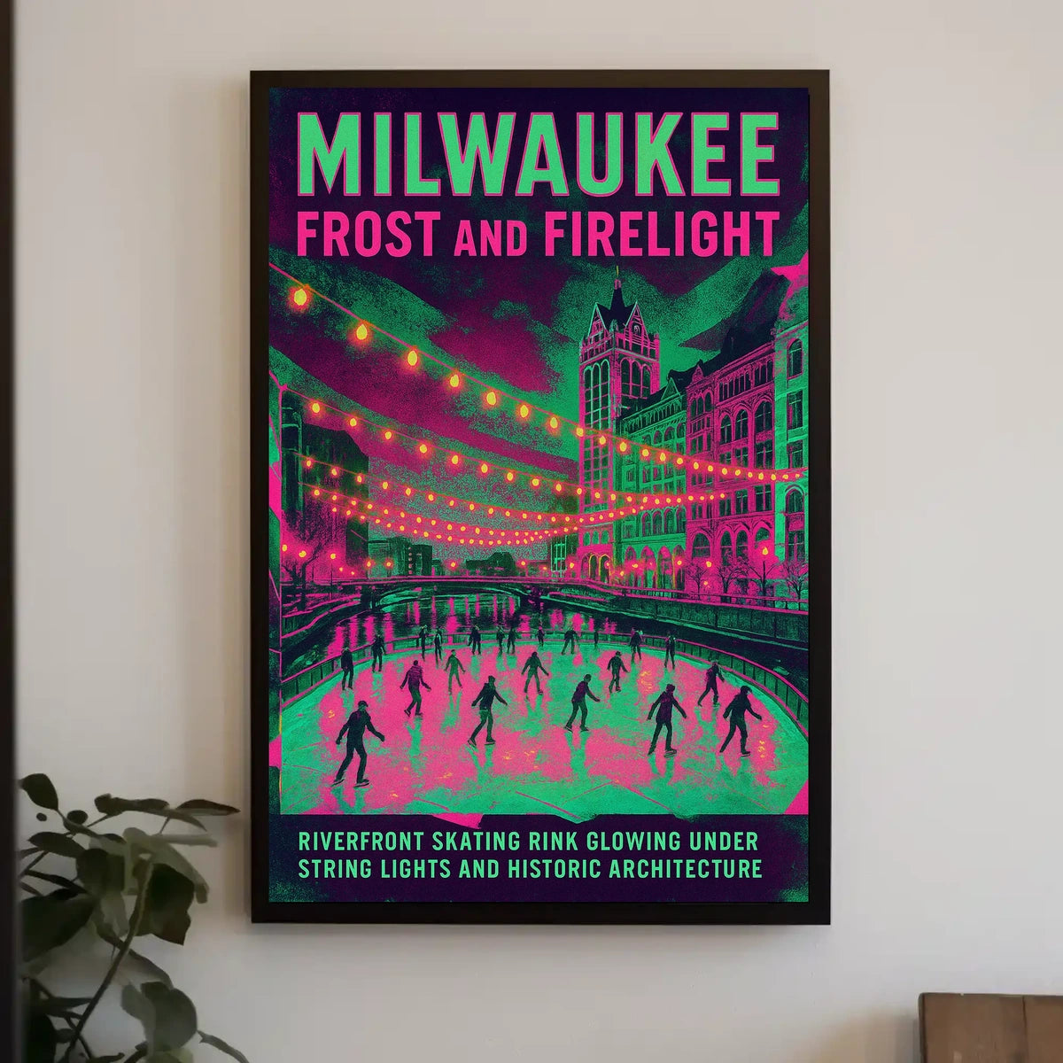 Milwaukee Frost and Firelight Poster