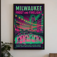 Milwaukee Frost and Firelight Poster