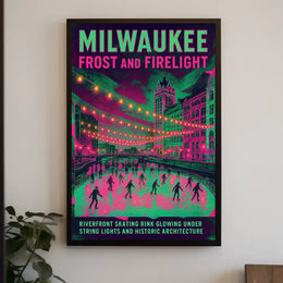 Milwaukee Frost and Firelight Poster