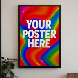Vibrant Design Template Poster PosterGoat