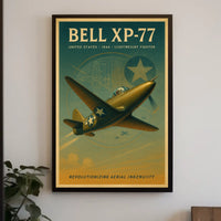 Bell XP-77 Lightweight Fighter Poster