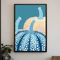 Abstract City Skyline Silhouette Art Poster