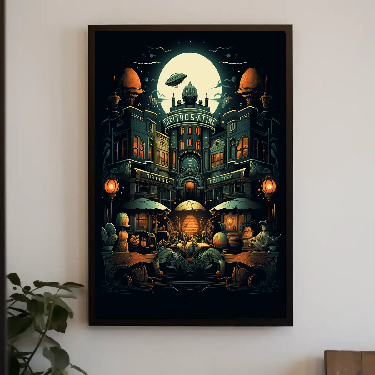 Mystical Night Bazaar Poster