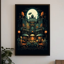 Mystical Night Bazaar Poster