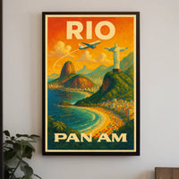 Rio Pan Am Travel Poster