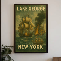 Lake George Maritime Scene Poster