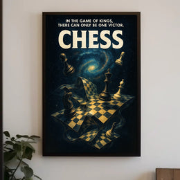 Chess - The Game of Kings Poster PosterGoat