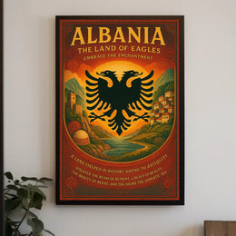 Albania: The Land of Eagles Travel Poster