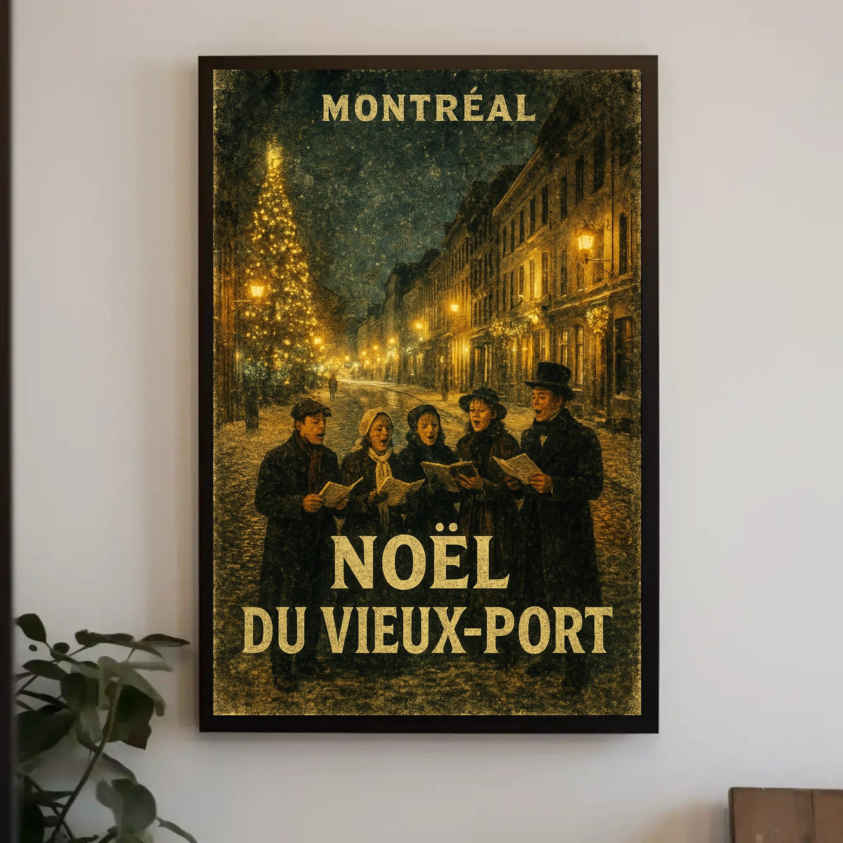 Noël Du Vieux-Port Poster