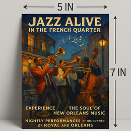 New Orleans Jazz Celebration: Music or Concert Poster