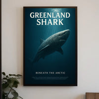 Greenland Shark Beneath the Arctic Poster
