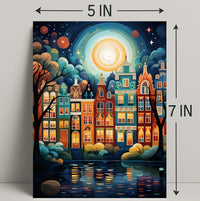 Enchanted Cityscape Poster