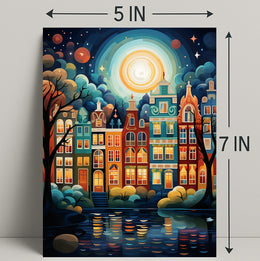 Enchanted Cityscape Poster