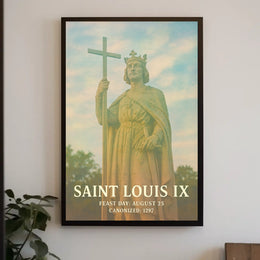 Saint Louis Ix Poster