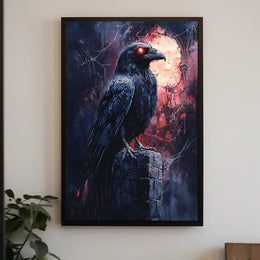 The Enigmatic Raven Poster