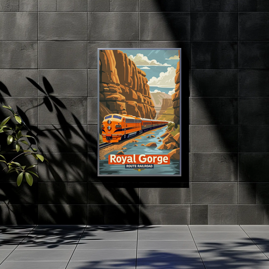 Royal Gorge Vintage Poster