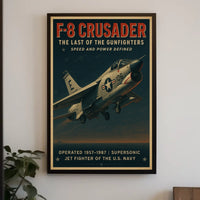 F-8 Crusader The Last of the Gunfighters Poster
