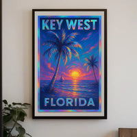 Key West Sunset Poster