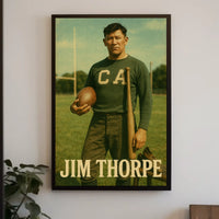Jim Thorpe Athletic Legend Poster