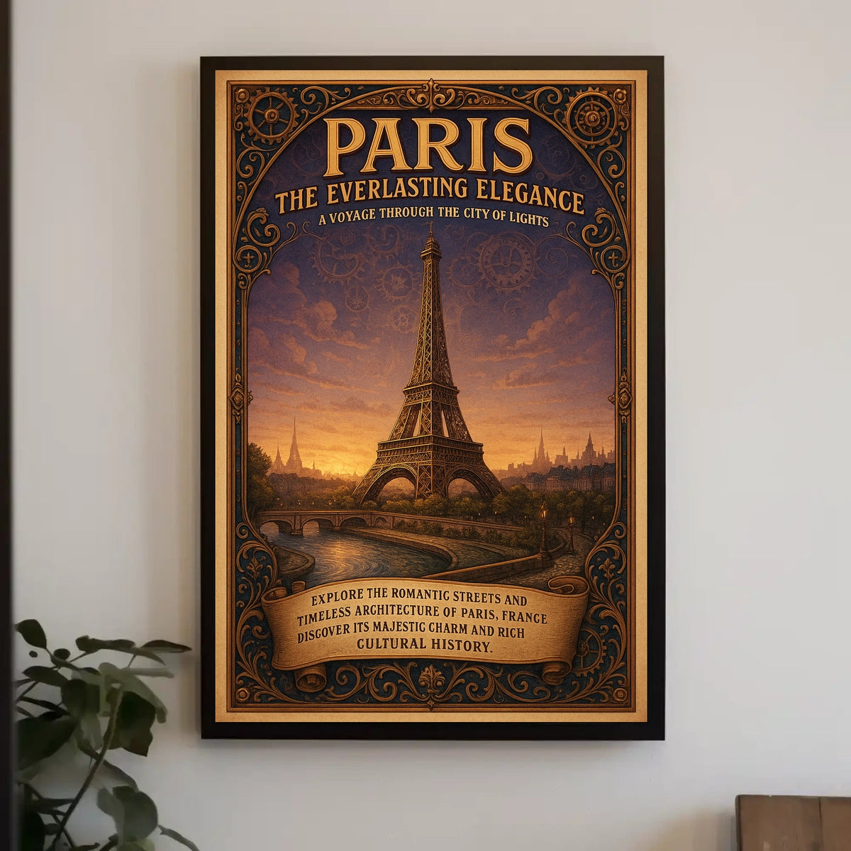 Paris The Everlasting Elegance Poster