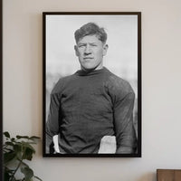 Vintage Athlete Portrait Poster