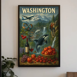Wonders of Washington Poster