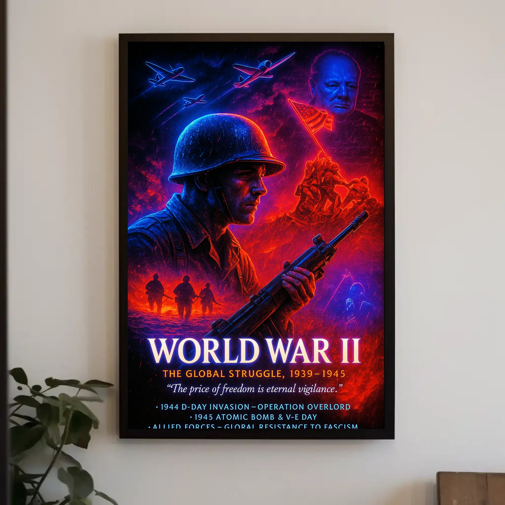World War II: The Global Struggle Poster PosterGoat