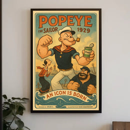 Popeye 1929 Art Poster POP-243