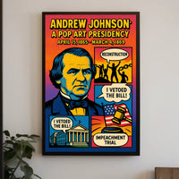Andrew Johnson 17th President Poster