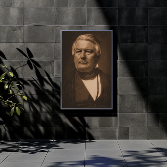 Millard Fillmore 13th President Sepia Photo