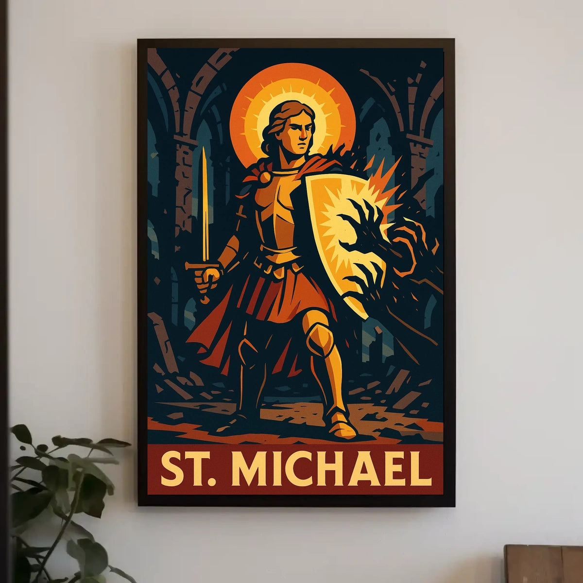 St. Michael The Archangel Poster