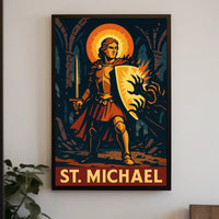 St. Michael The Archangel Poster