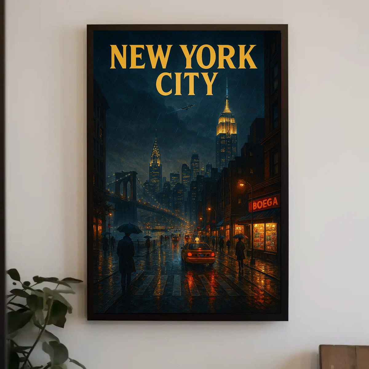New York City Nights Poster