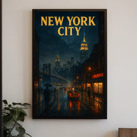 New York City Nights Poster
