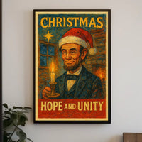 Christmas Hope And Unity Poster