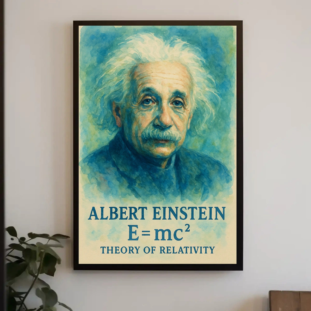 Albert Einstein Theory Of Relativity Poster