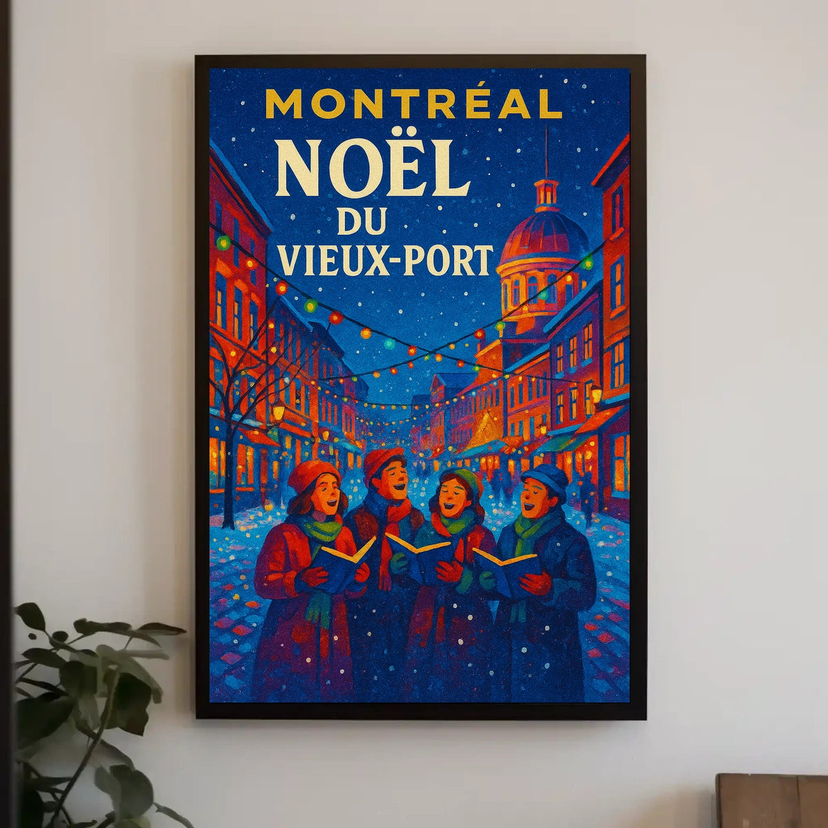 Noël du Vieux-Port Poster