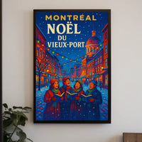 Noël du Vieux-Port Poster