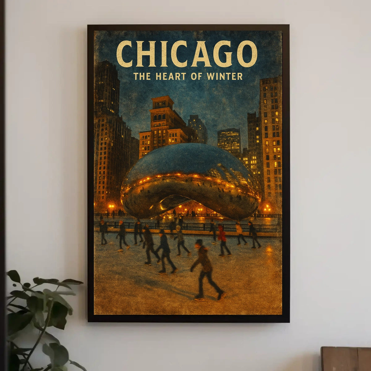 Chicago The Heart Of Winter Poster