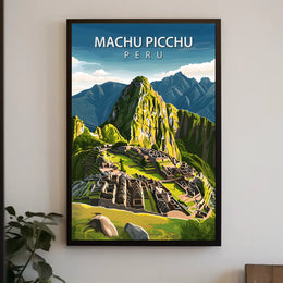 Machu Picchu Peru Poster