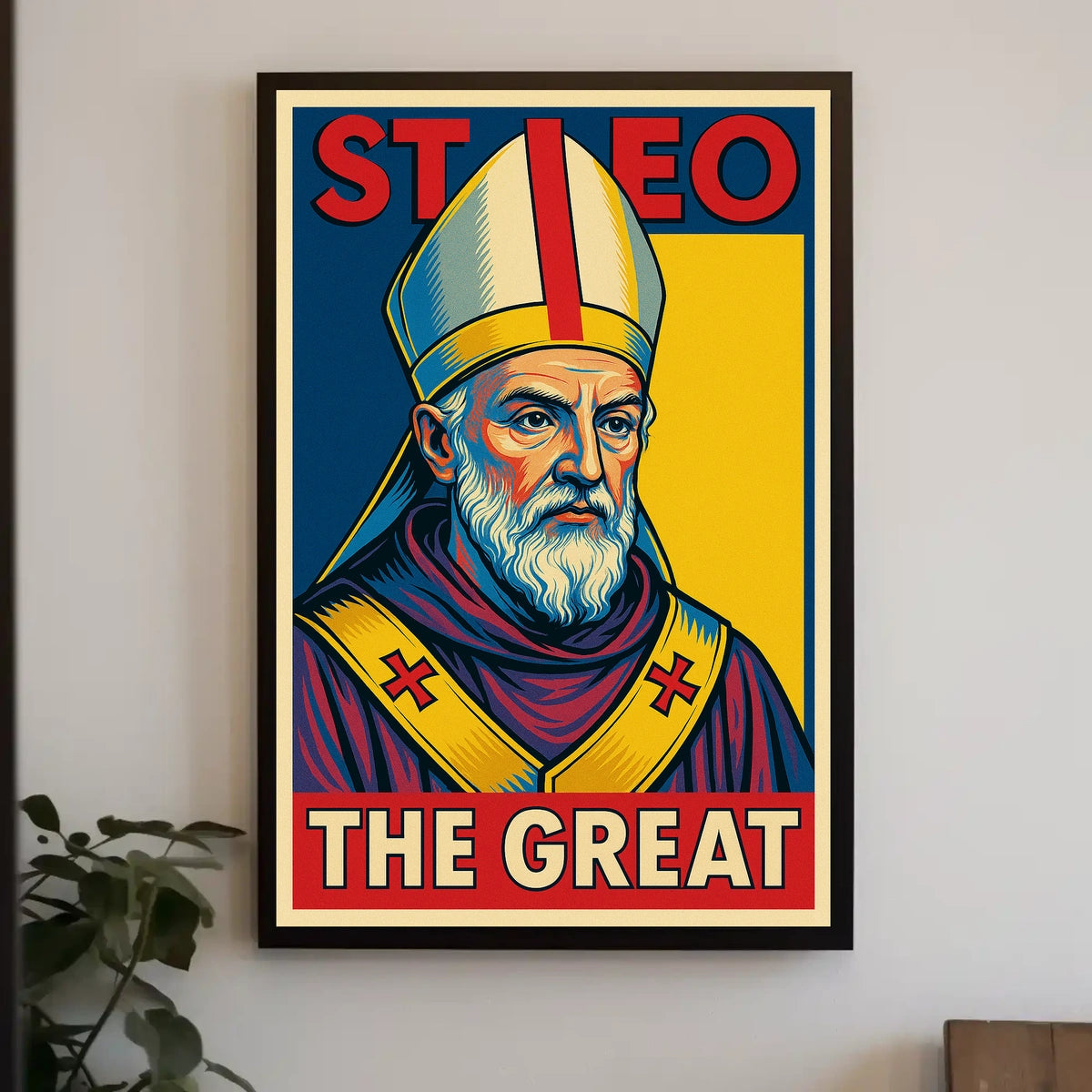 Saint Leo the Great Poster