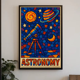 Astronomy Art Poster