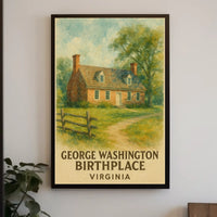 George Washington Birthplace Poster