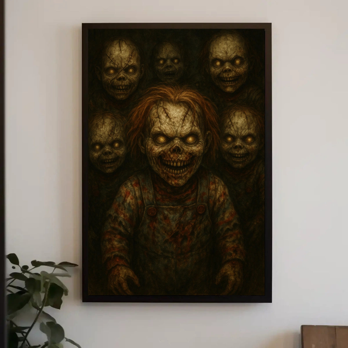 Creepy Dolls In The Shadows Poster