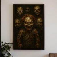 Creepy Dolls In The Shadows Poster