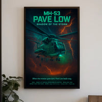 MH-53 Pave Low – Shadow of the Storm Poster PosterGoat