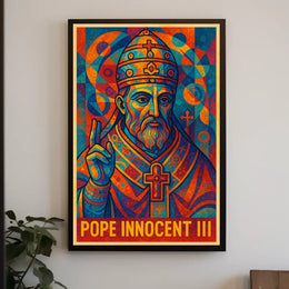 POPE'INNOCENT Al Historical Art Poster