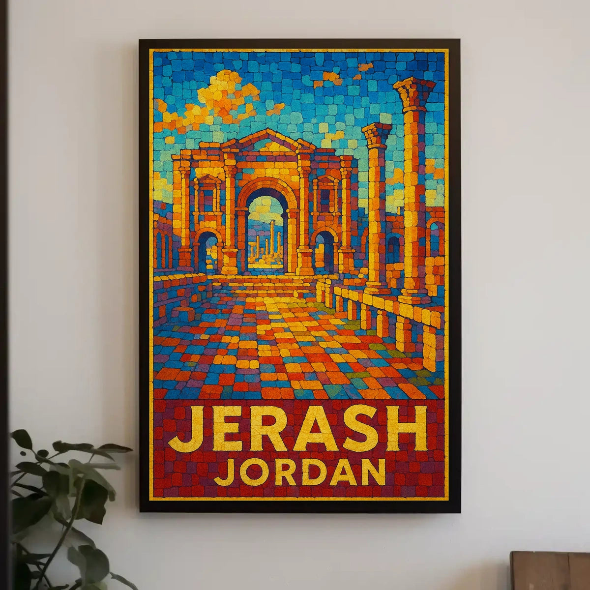 Jerash, Jordan Poster