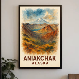 Aniakchak, Alaska Poster