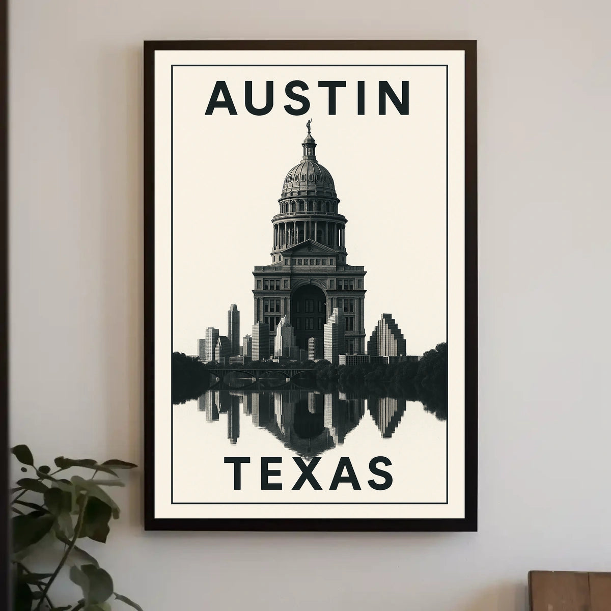 Austin, Texas Skyline Poster